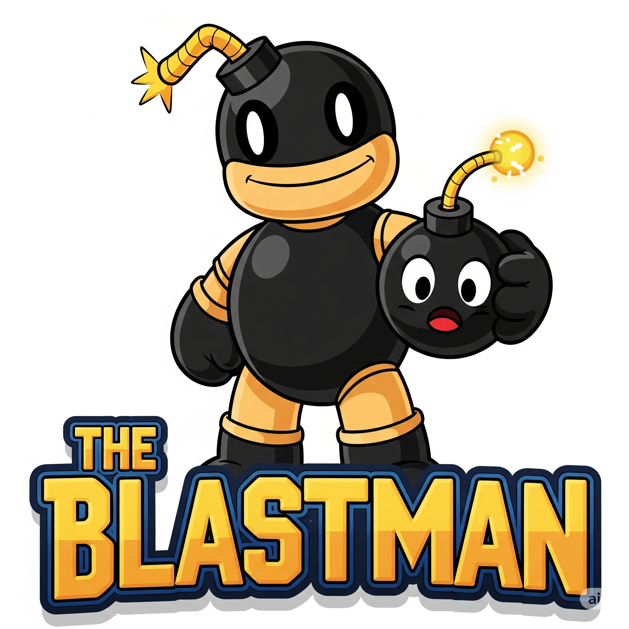 The Blastman Logosu